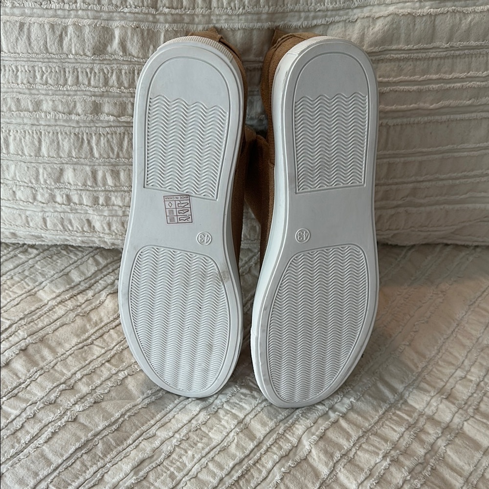 Tan Slip-On Sneakers - Picture 4 of 4